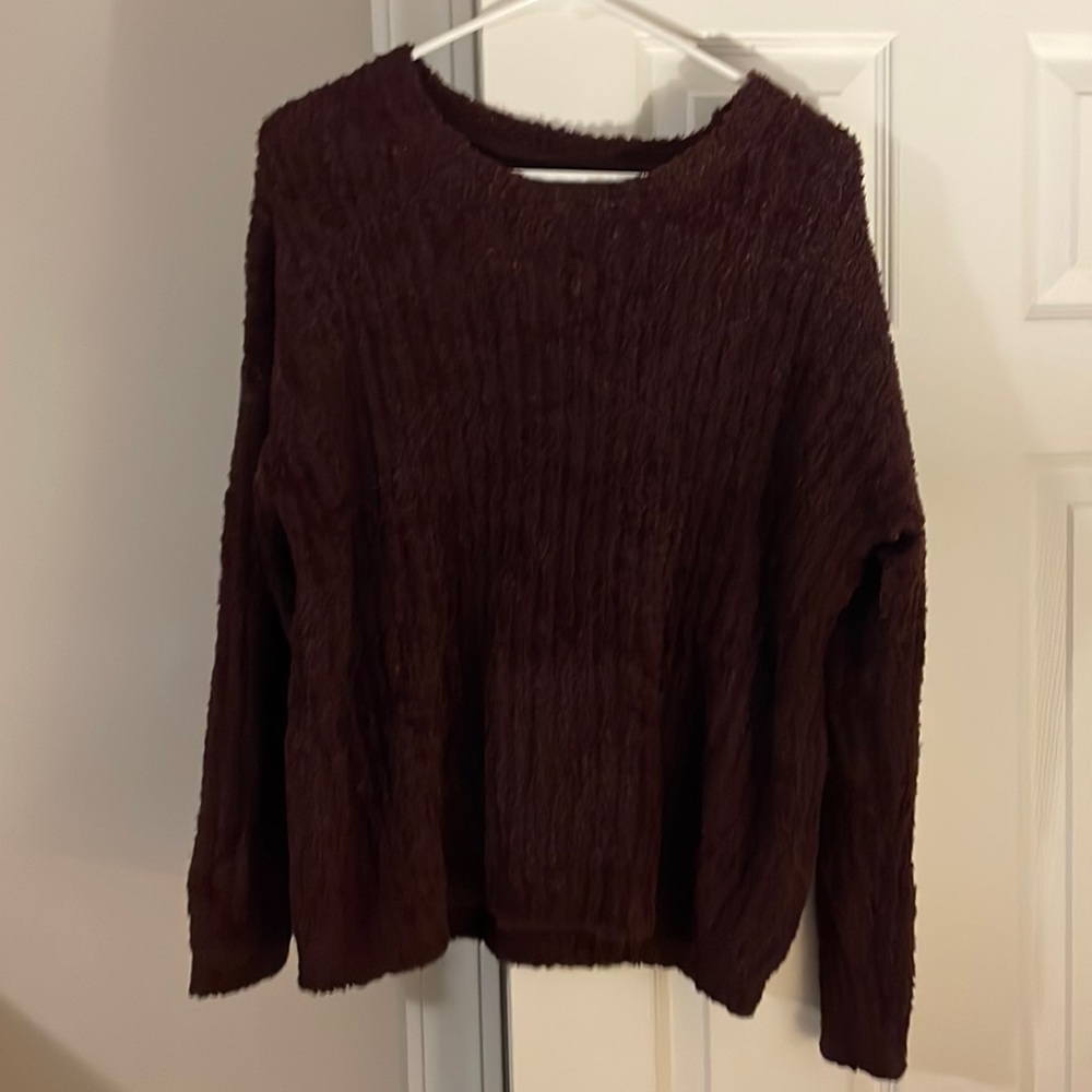 Purple One Tuff Babe Sweater Size XL